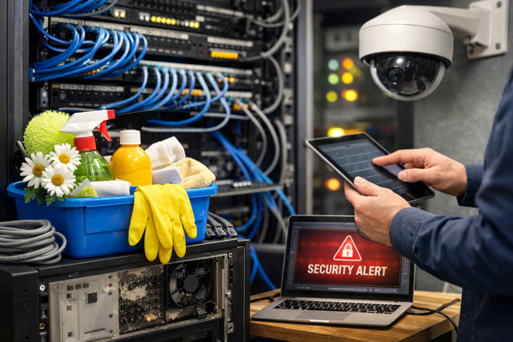 Spring cleaning in the server room